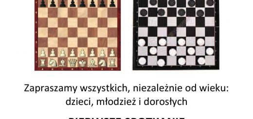 Plakat Klub szachowo warcabowy 2016